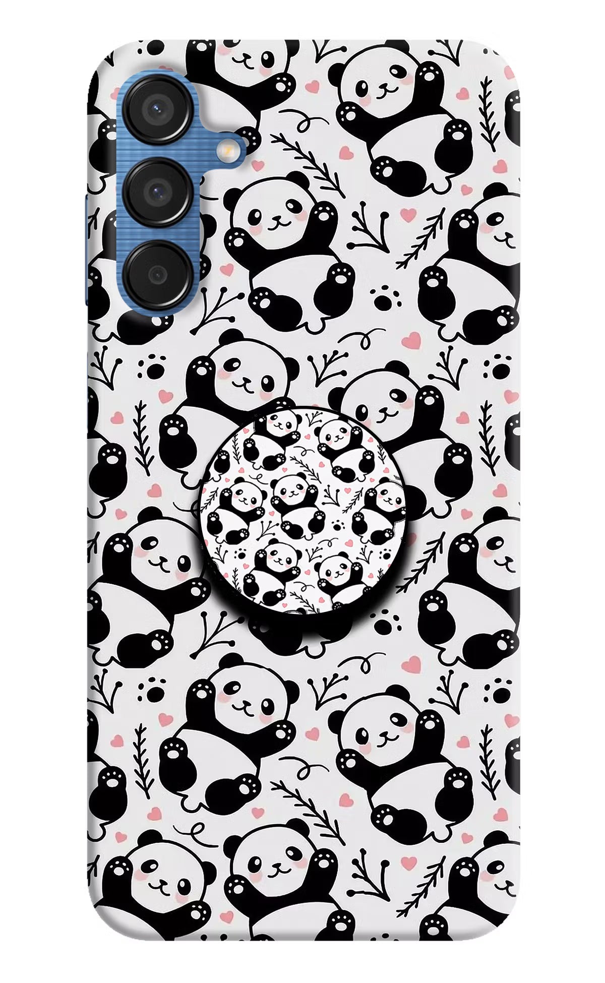 Cute Panda Samsung M15 5G Pop Case by Casekaro