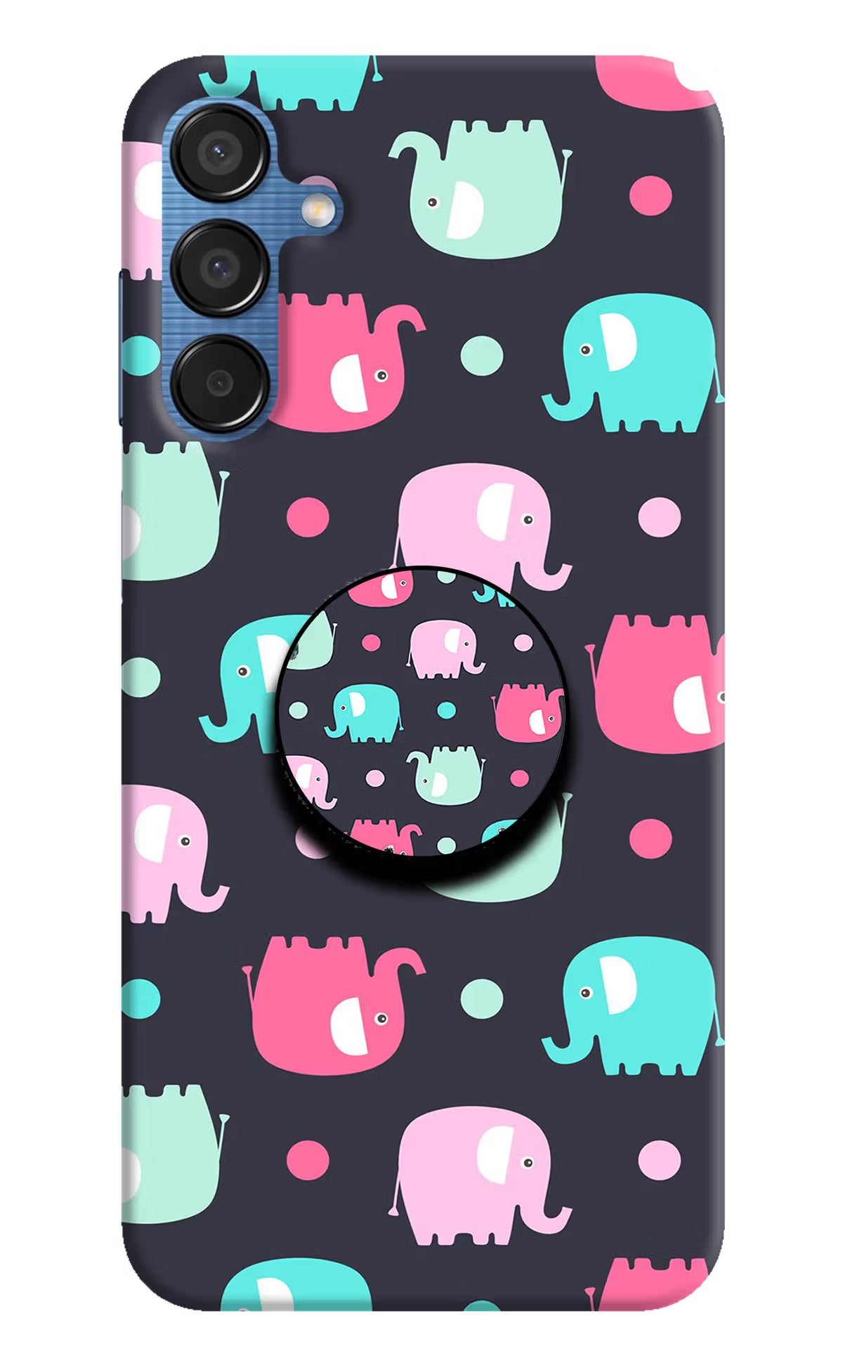 Baby Elephants Samsung M15 5G Pop Case by Casekaro