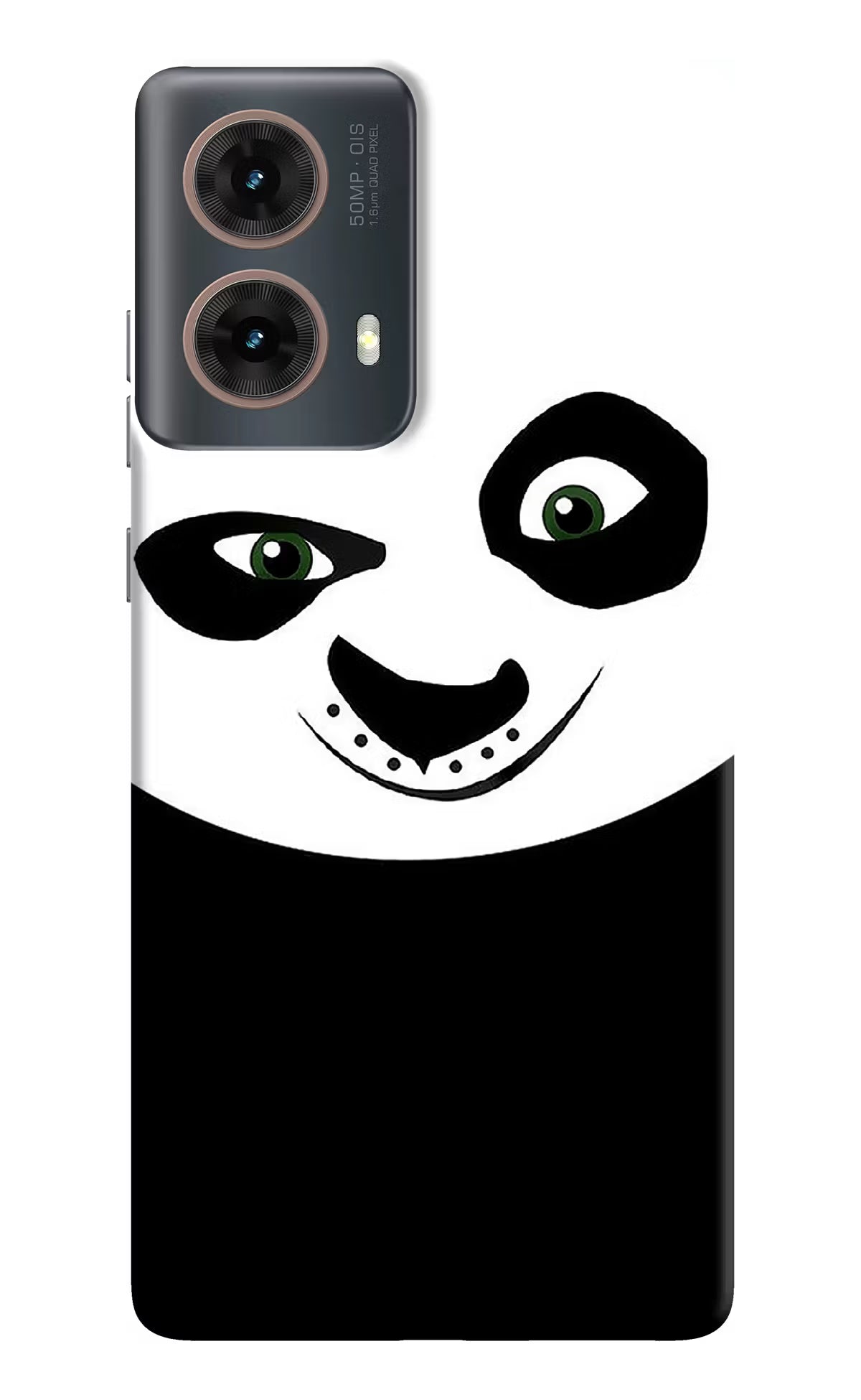 Panda Motorola G85 Hard Case Back Cover by Casekaro