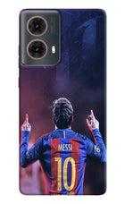 Messi Motorola G85 Hard Case Back Cover by Casekaro