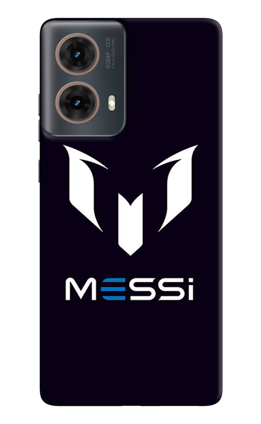 Messi Logo Motorola G85 Hard Case Back Cover by Casekaro