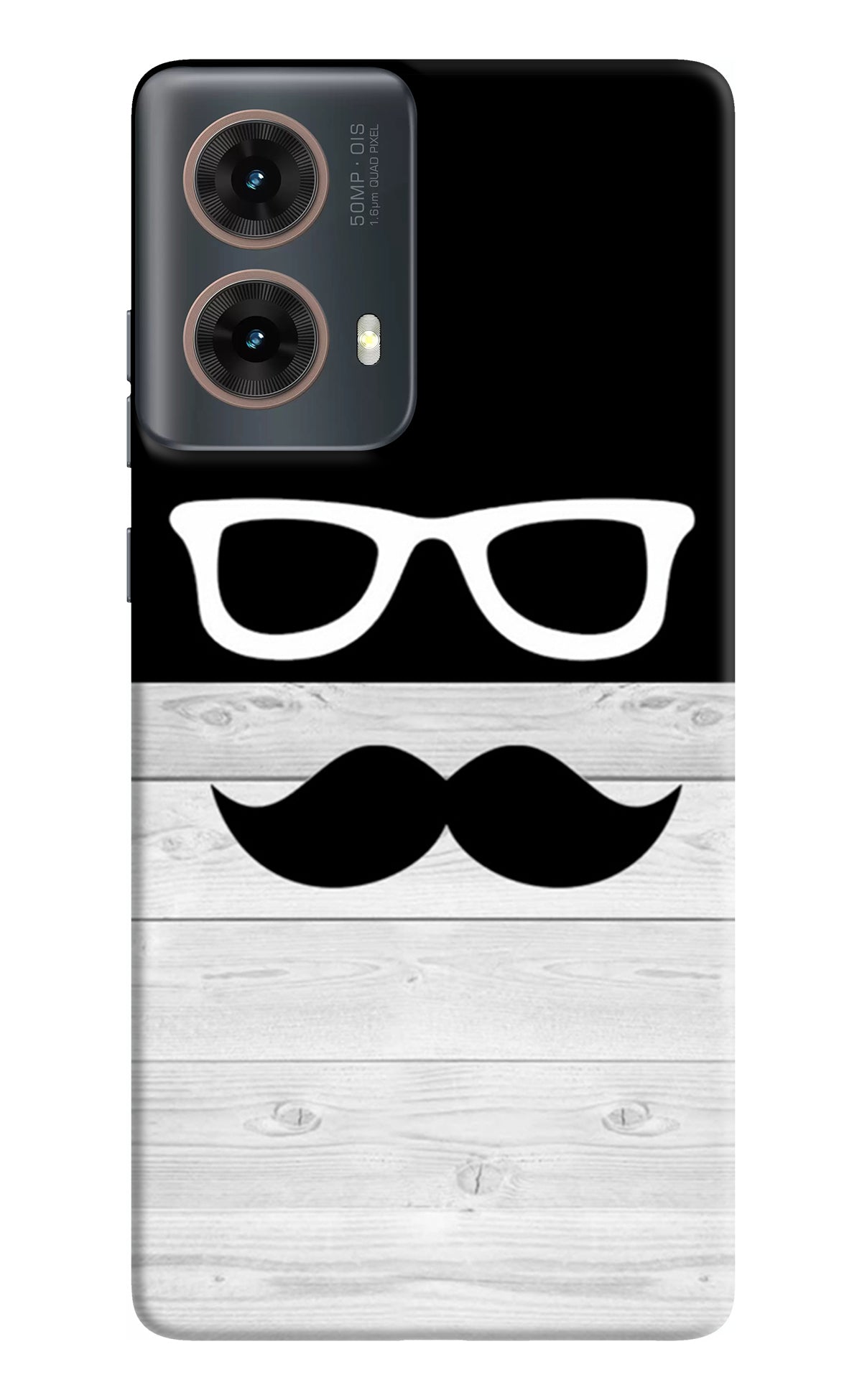 Mustache Motorola G85 Back Cover