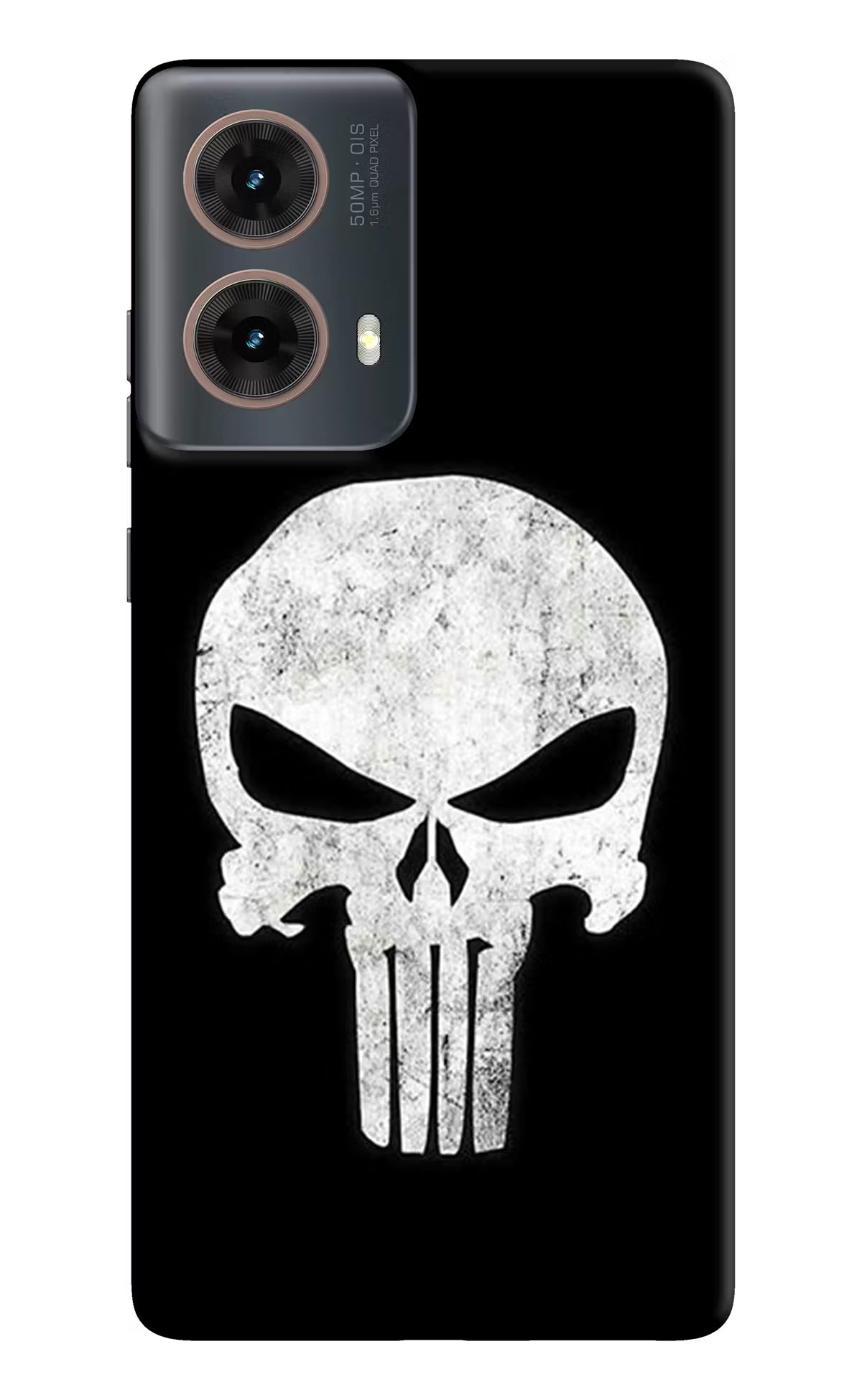 Punisher Skull Motorola G85 Hard Case Back Cover by Casekaro