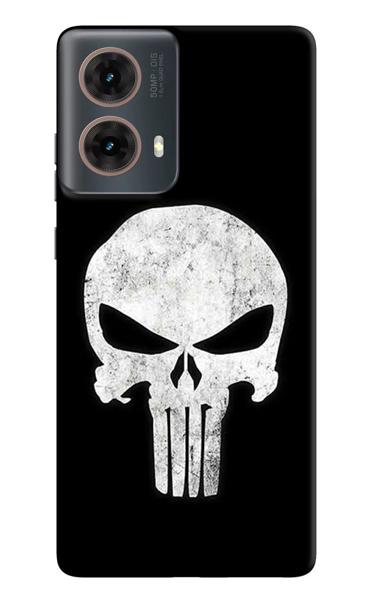 Punisher Skull Motorola G85 Hard Case Back Cover by Casekaro