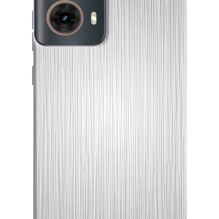Wooden Grey Texture Motorola G85 Hard Case Back Cover by Casekaro