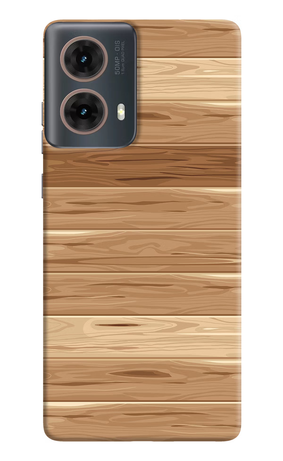 Wooden Vector Motorola G85 Hard Case Back Cover by Casekaro