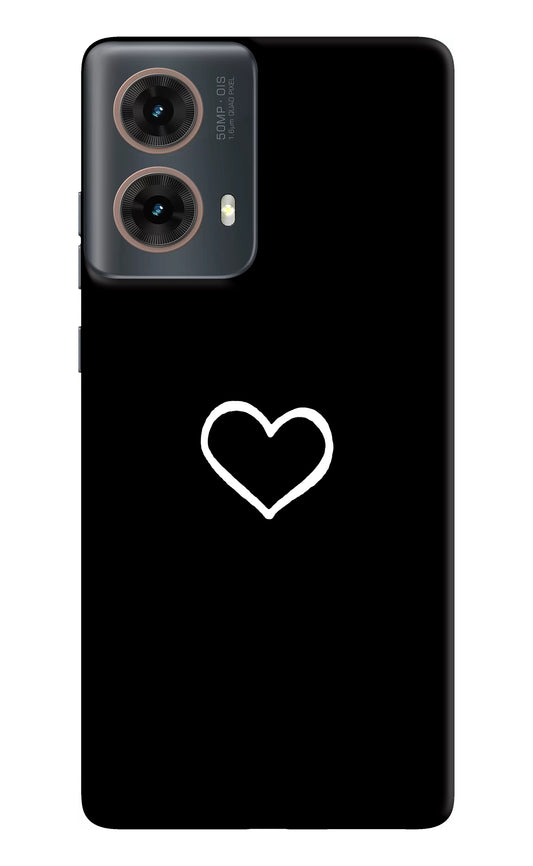 Heart Motorola G85 Back Cover