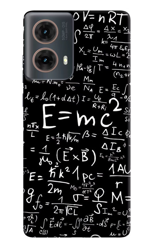 Physics Formula Motorola G85 Hard Case Back Cover by Casekaro