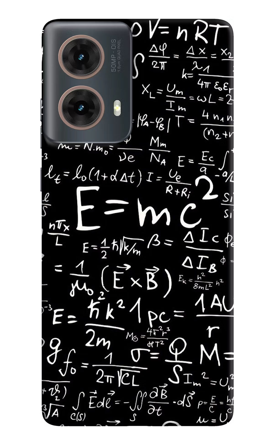 Physics Formula Motorola G85 Back Cover, Hard case
