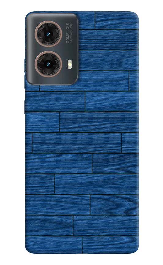Wooden Texture Motorola G85 Hard Case Back Cover by Casekaro