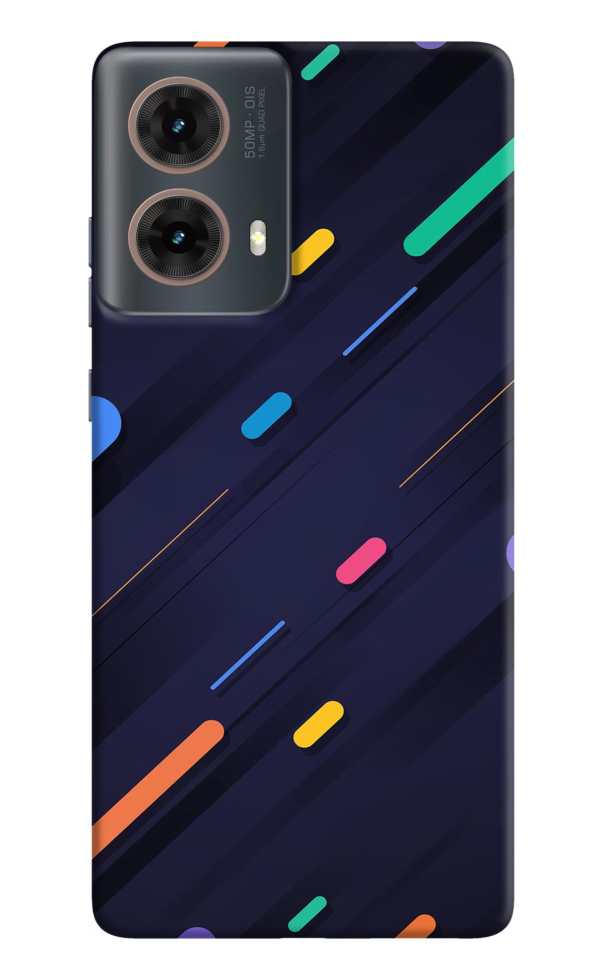 Abstract Design Motorola G85 Back Cover