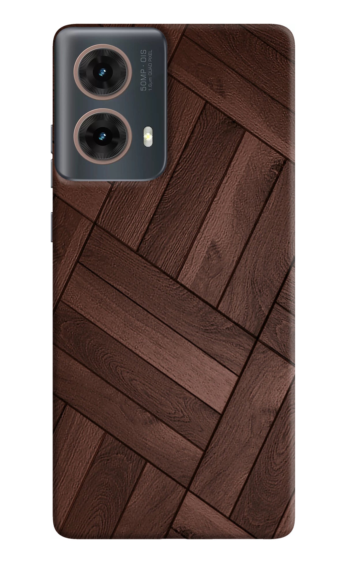 Wooden Texture Design Motorola G85 Back Cover