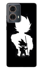 Goku Shadow Motorola G85 Hard Case Back Cover by Casekaro