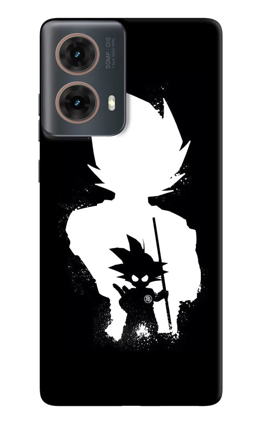 Goku Shadow Motorola G85 Hard Case Back Cover by Casekaro