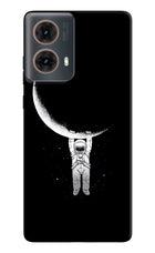 Moon Space Motorola G85 Hard Case Back Cover by Casekaro