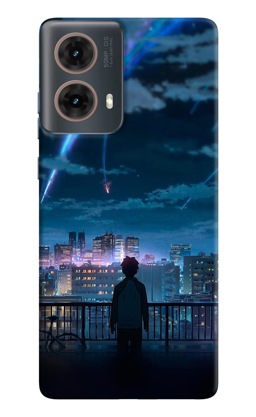 Anime Motorola G85 Back Cover, Hard case