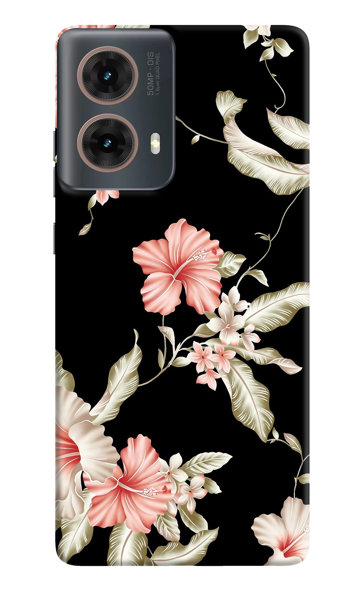 Flowers Motorola G85 Back Cover