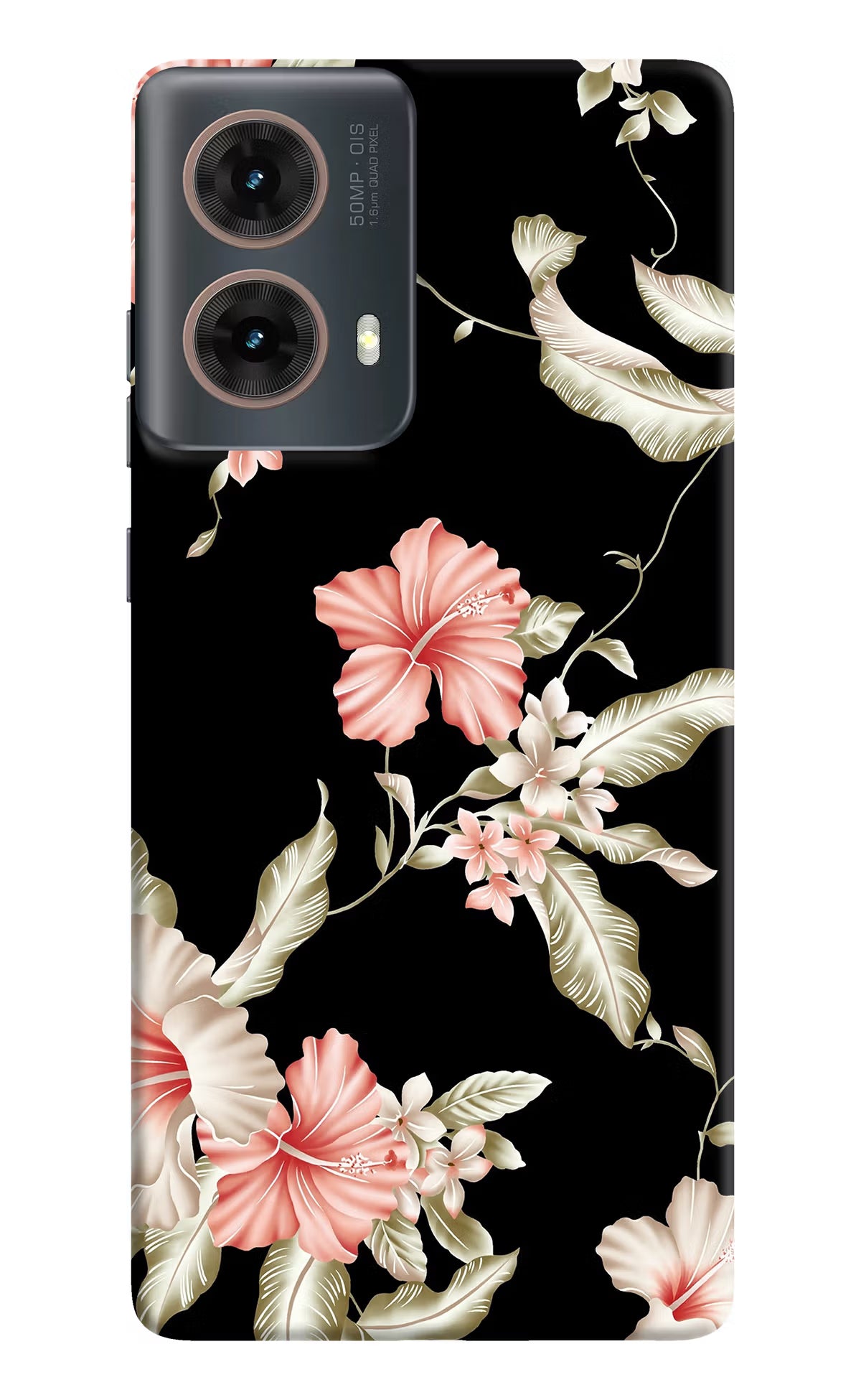 Flowers Motorola G85 Hard Case Back Cover by Casekaro