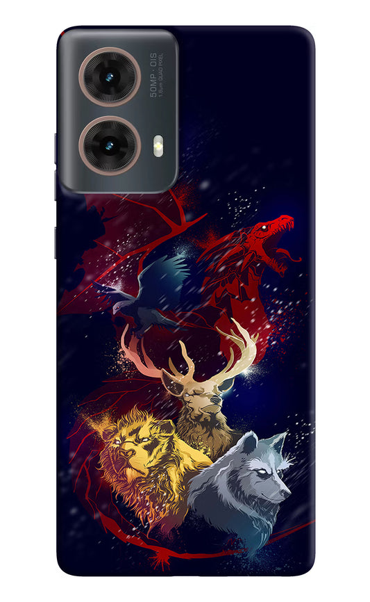 Game Of Thrones Motorola G85 Hard Case Back Cover by Casekaro