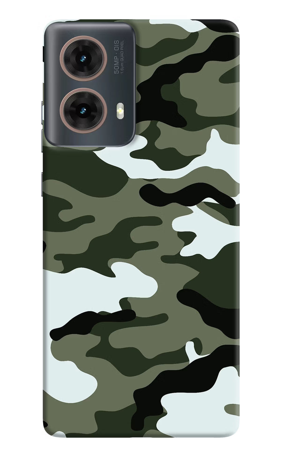 Camouflage Motorola G85 Back Cover, Hard case