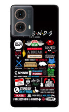 FRIENDS Motorola G85 Hard Case Back Cover by Casekaro