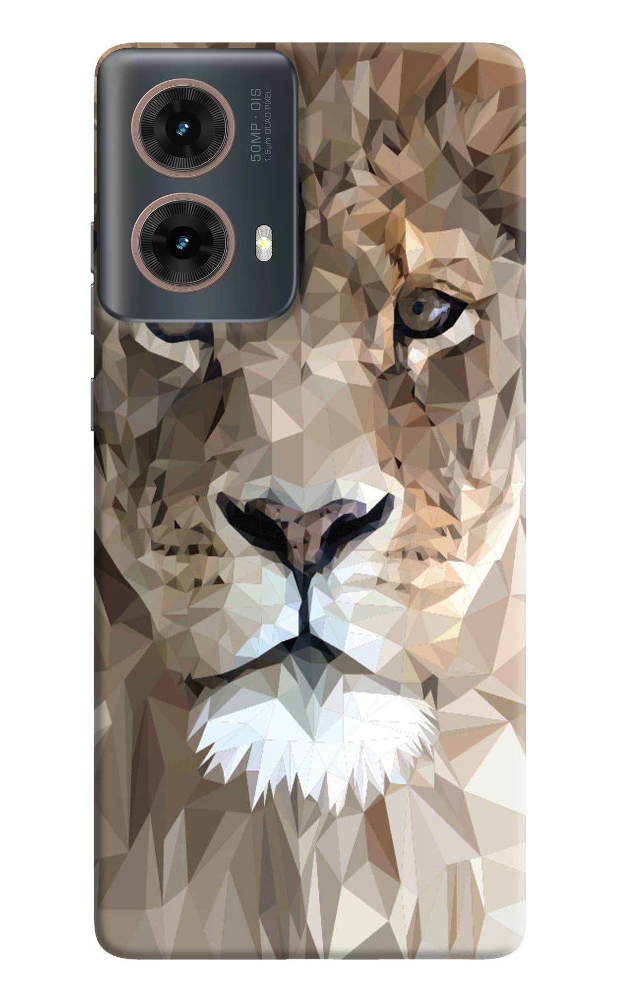 Lion Art Motorola G85 Back Cover