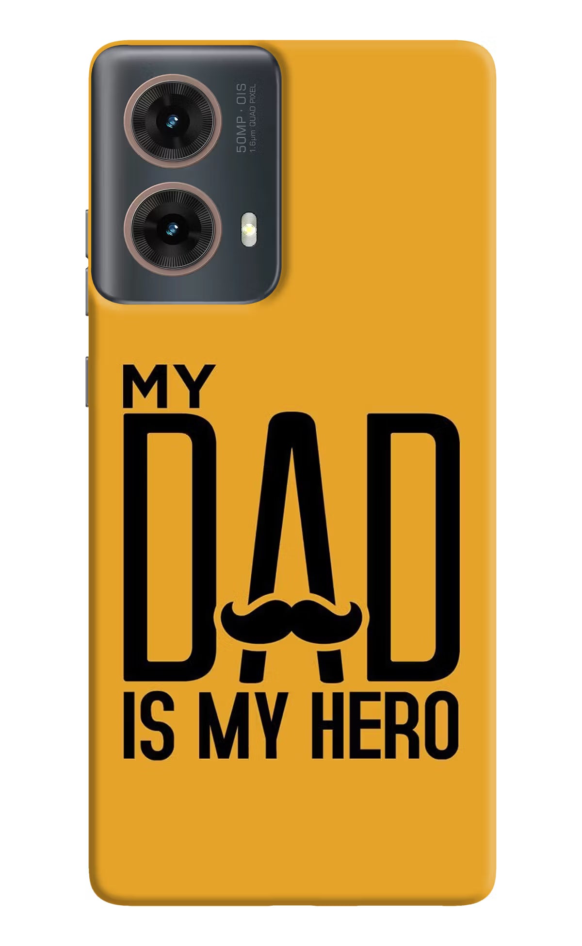 My Dad Is My Hero Motorola G85 Hard Case Back Cover by Casekaro