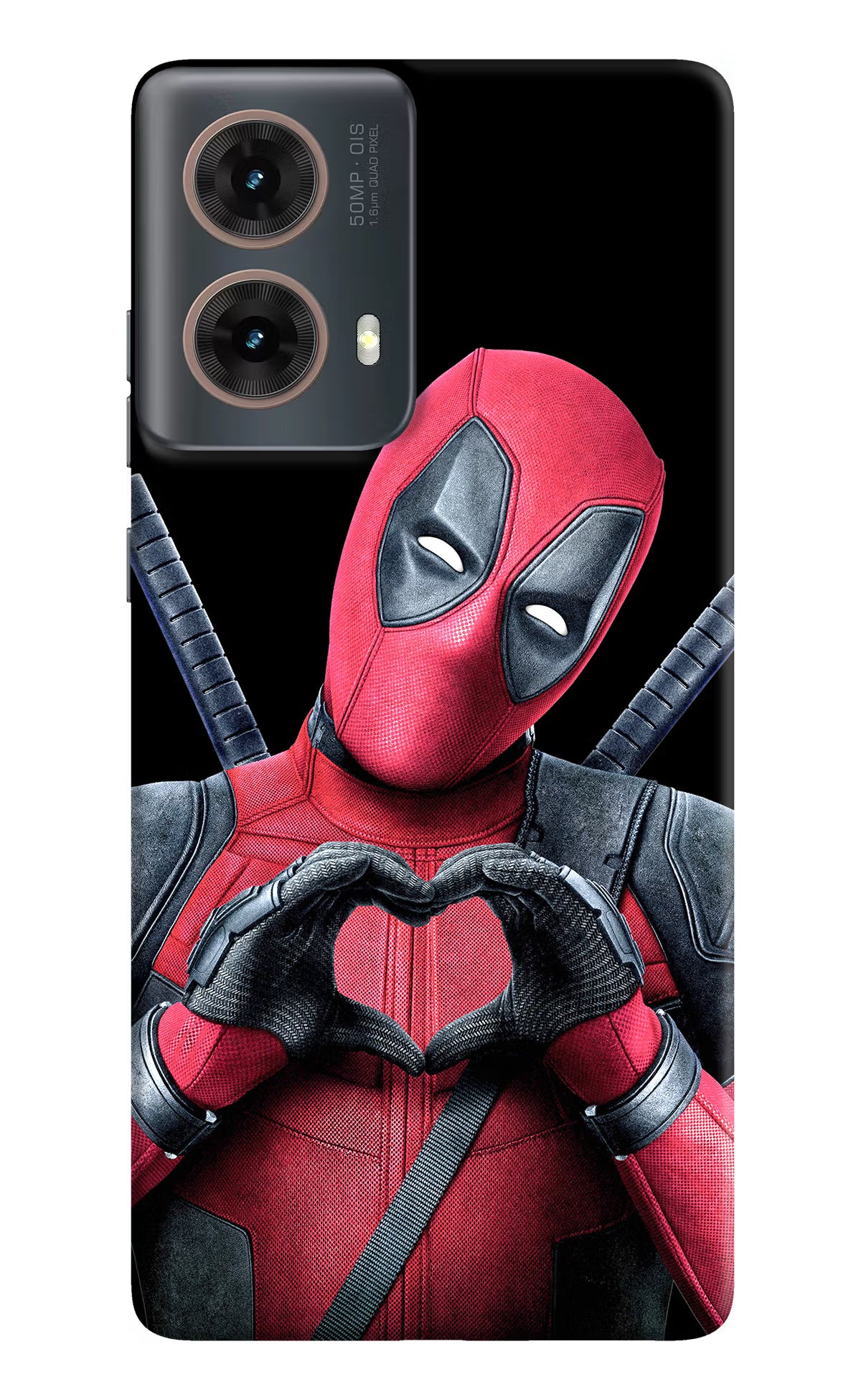 Deadpool Motorola G85 Hard Case Back Cover by Casekaro