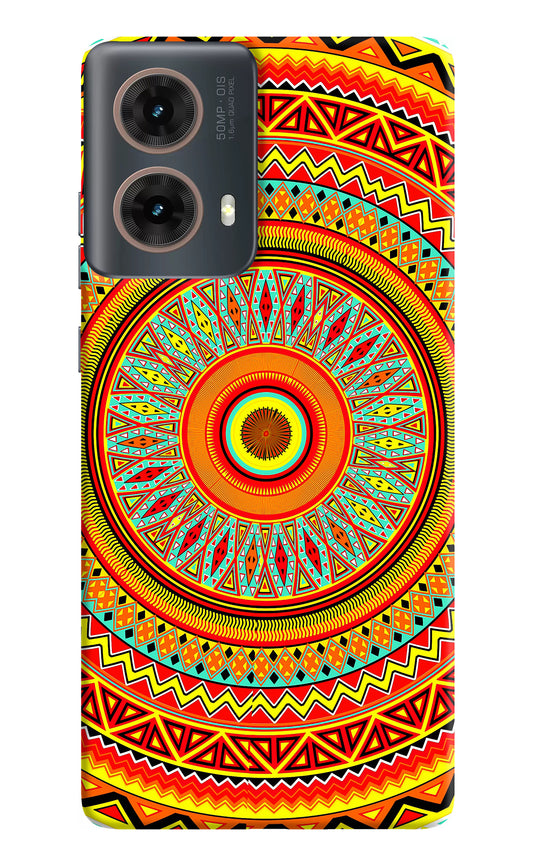 Mandala Pattern Motorola G85 Back Cover