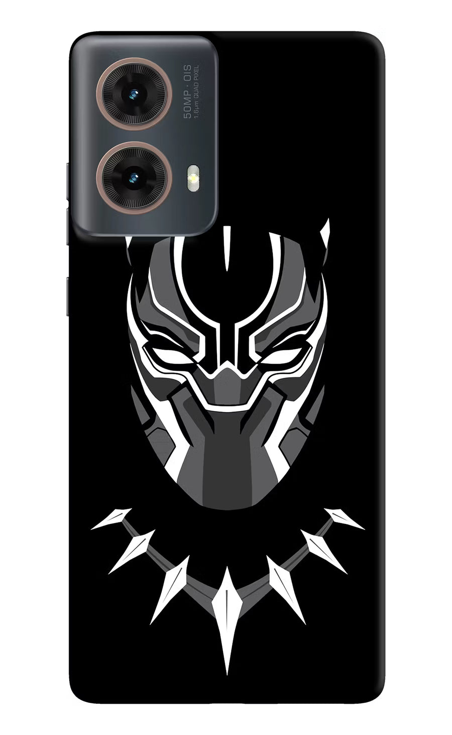 Black Panther Motorola G85 Back Cover, Hard case