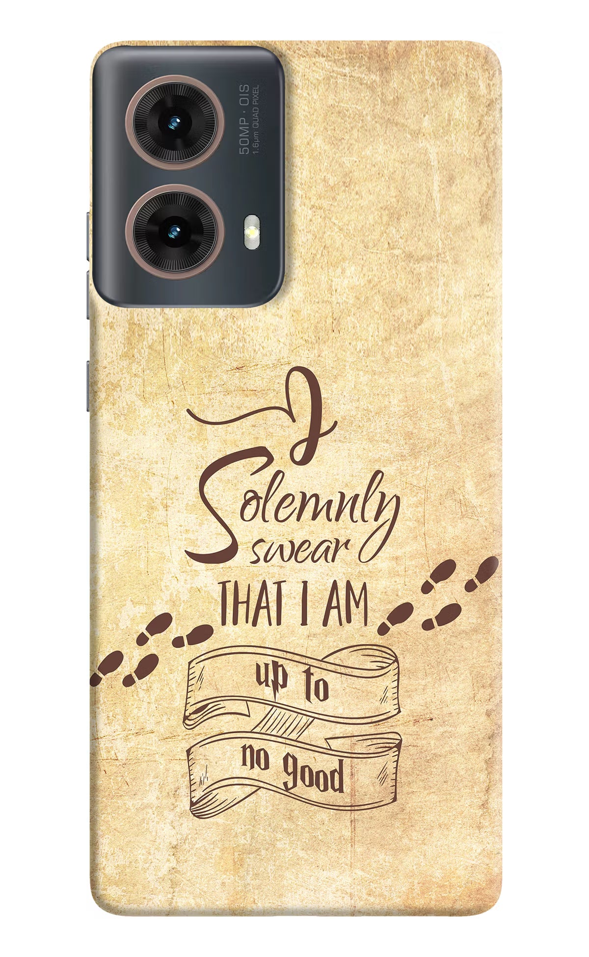 I Solemnly swear that i up to no good Motorola G85 Hard Case Back Cover by Casekaro