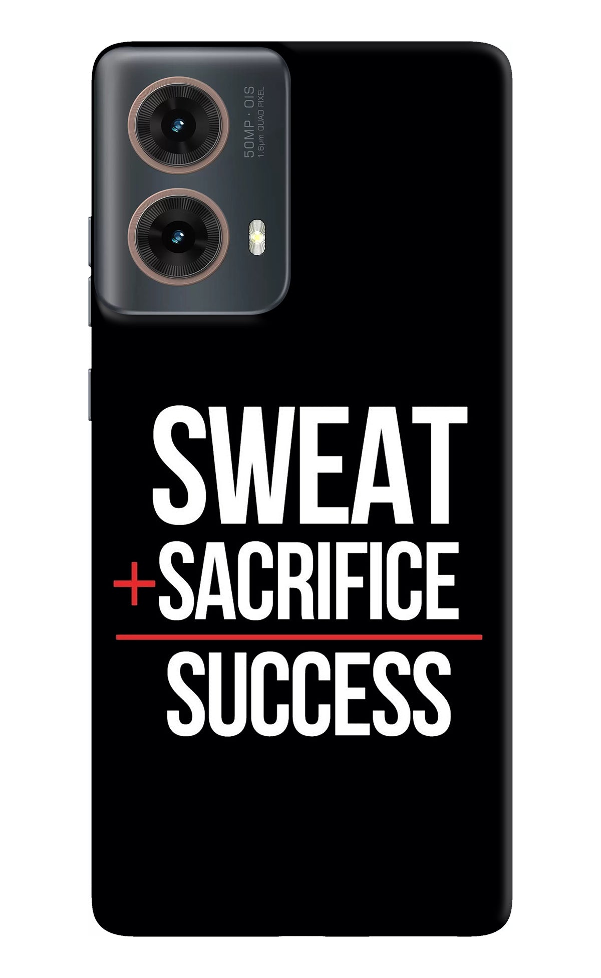 Sweat Sacrifice Success Motorola G85 Back Cover