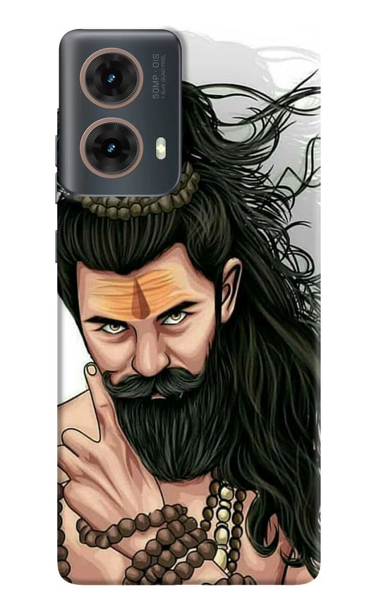 Mahadev Motorola G85 Hard Case Back Cover by Casekaro