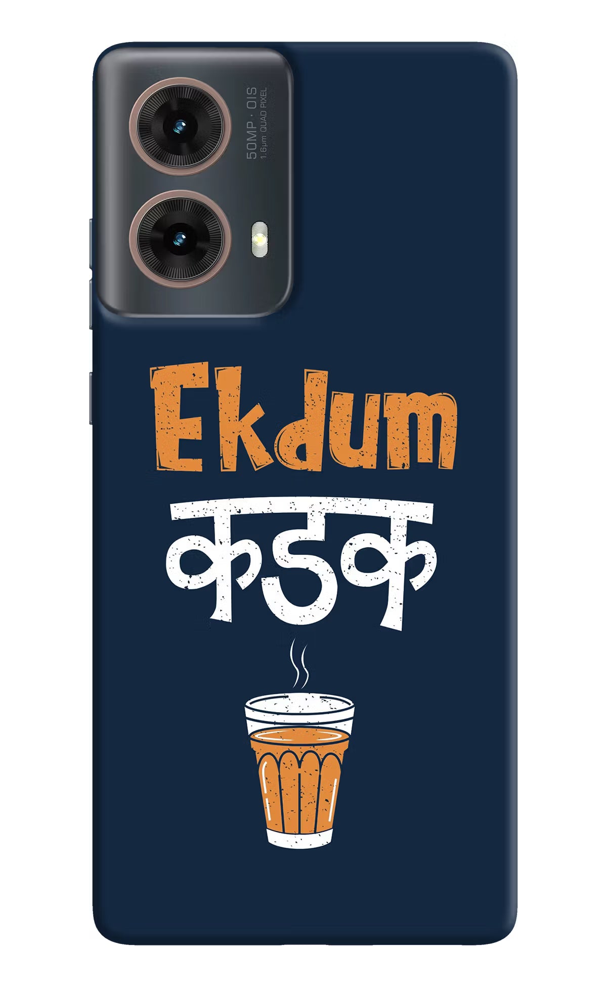 Ekdum Kadak Chai Motorola G85 Hard Case Back Cover by Casekaro