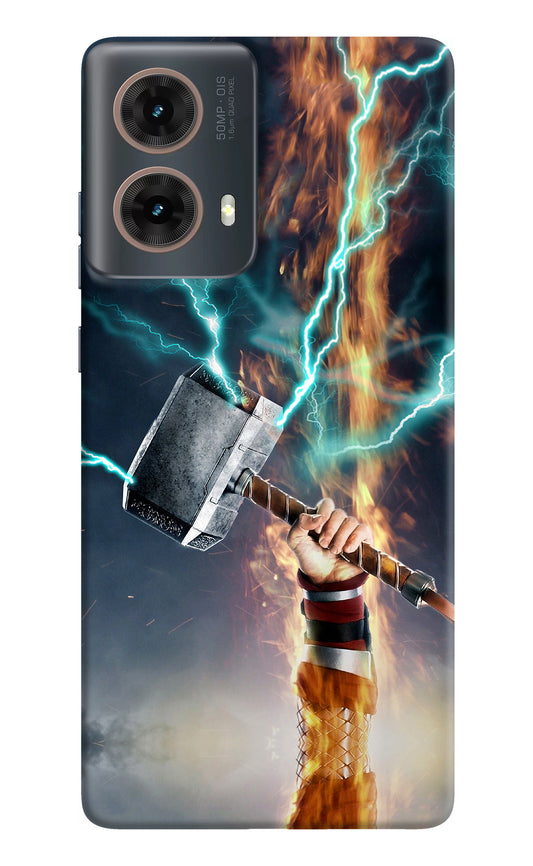 Thor Hammer Mjolnir Motorola G85 Back Cover