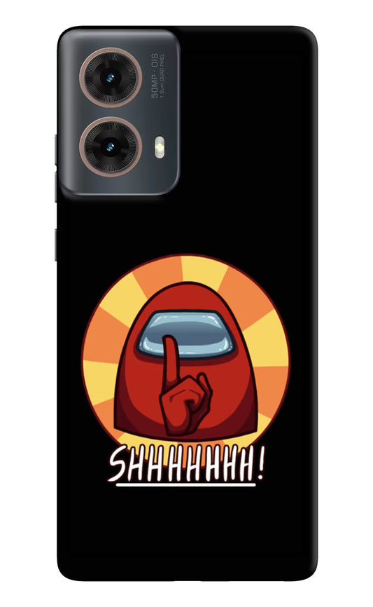 Among Us Shhh! Motorola G85 Hard Case Back Cover by Casekaro