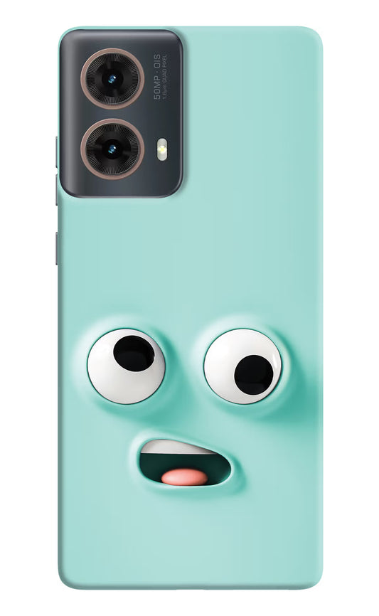 Funny Cartoon Motorola G85 Hard Case Back Cover by Casekaro