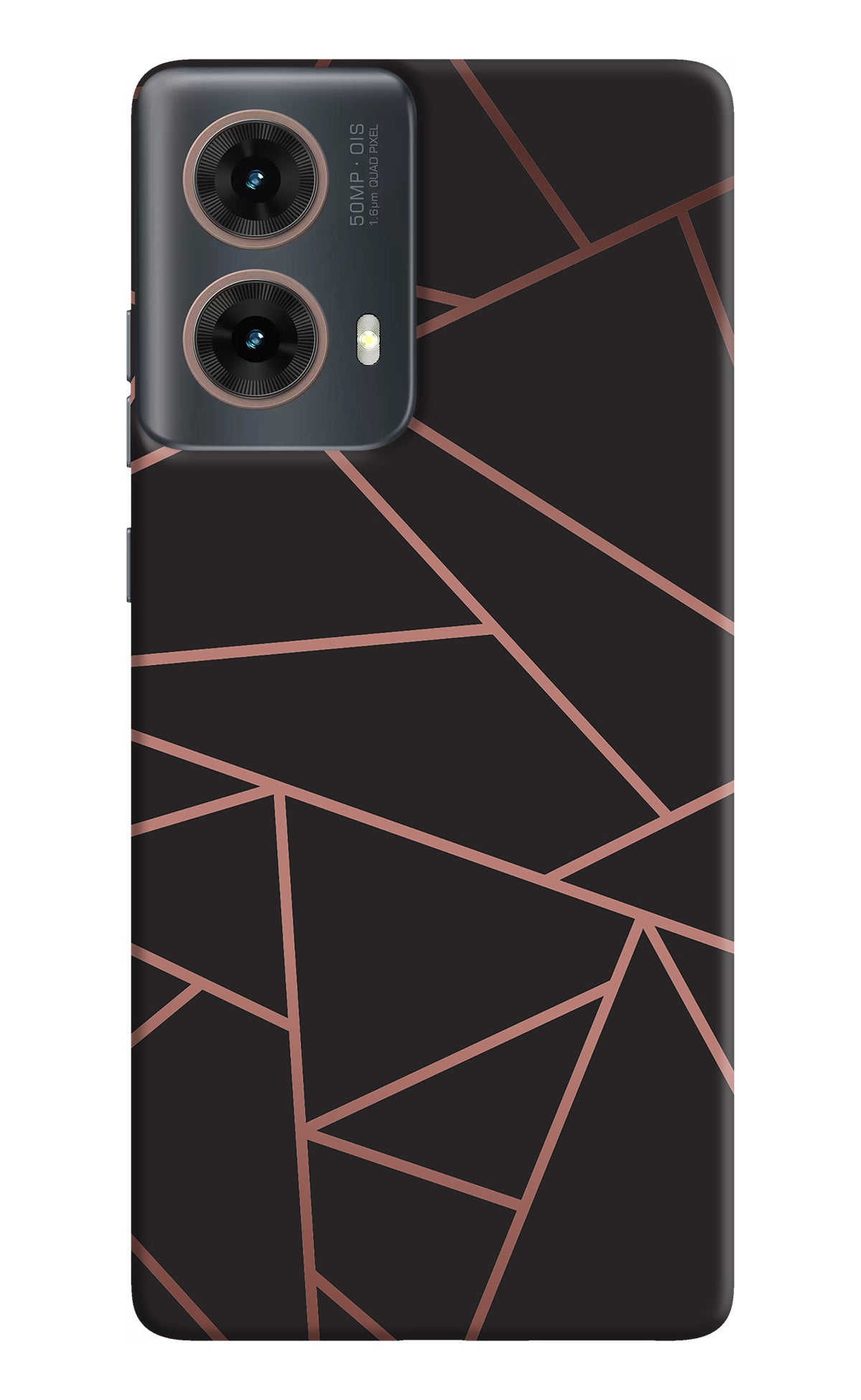 Geometric Pattern Motorola G85 Back Cover