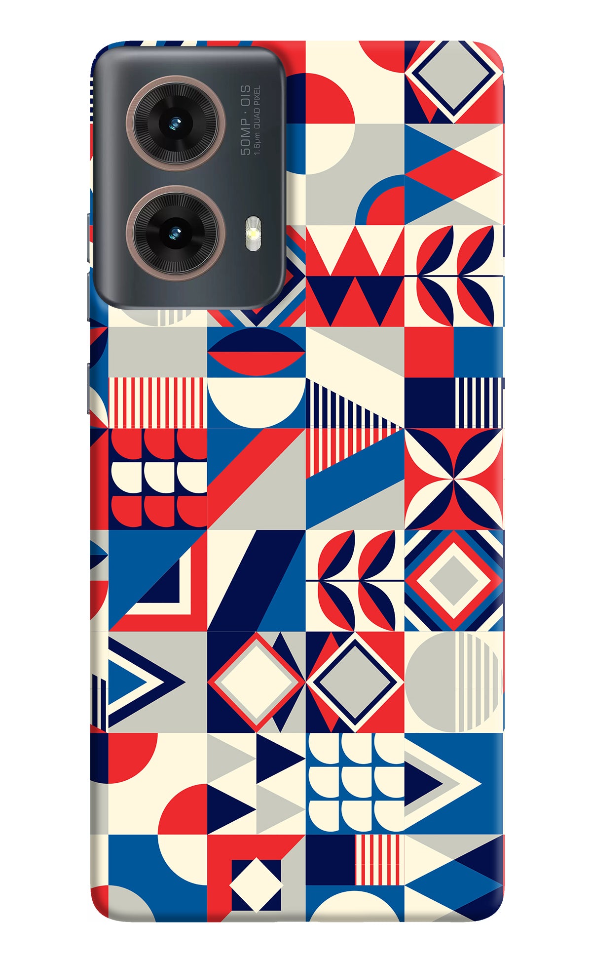 Colorful Pattern Motorola G85 Back Cover