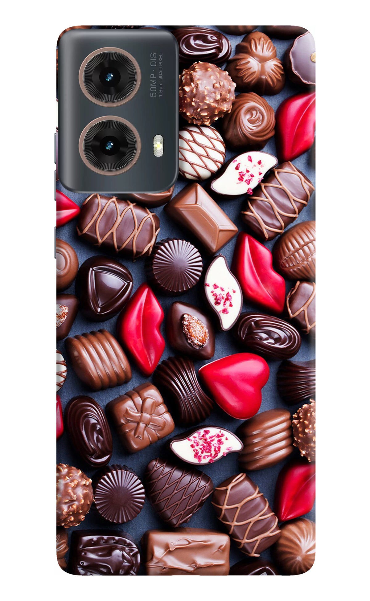 Chocolates Motorola G85 Back Cover