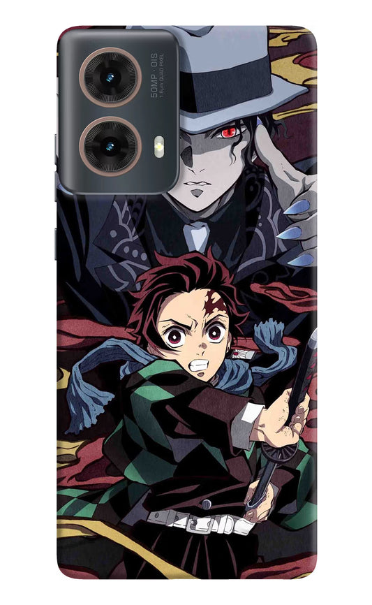 Demon Slayer Motorola G85 Hard Case Back Cover by Casekaro