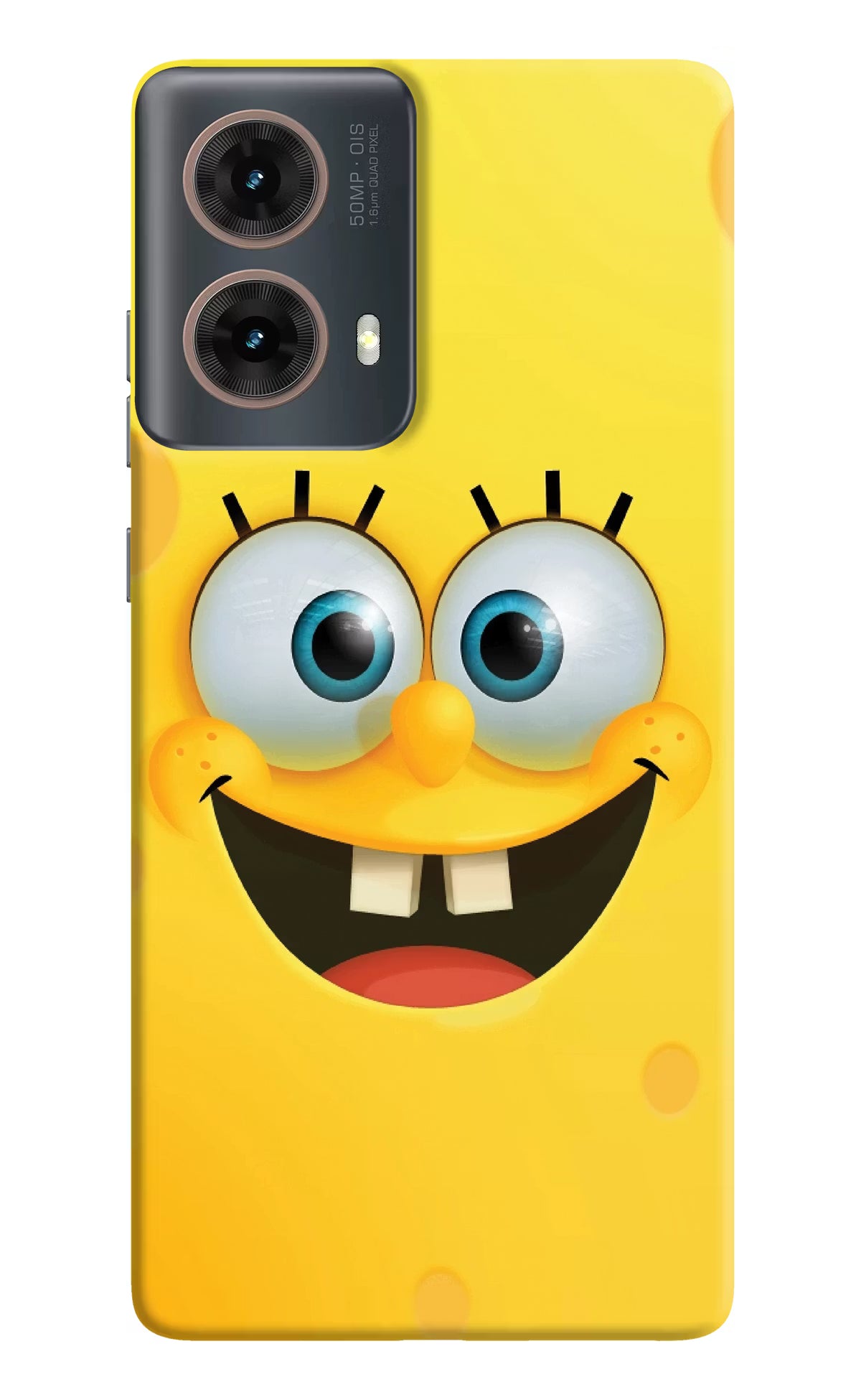 Sponge 1 Motorola G85 Hard Case Back Cover by Casekaro