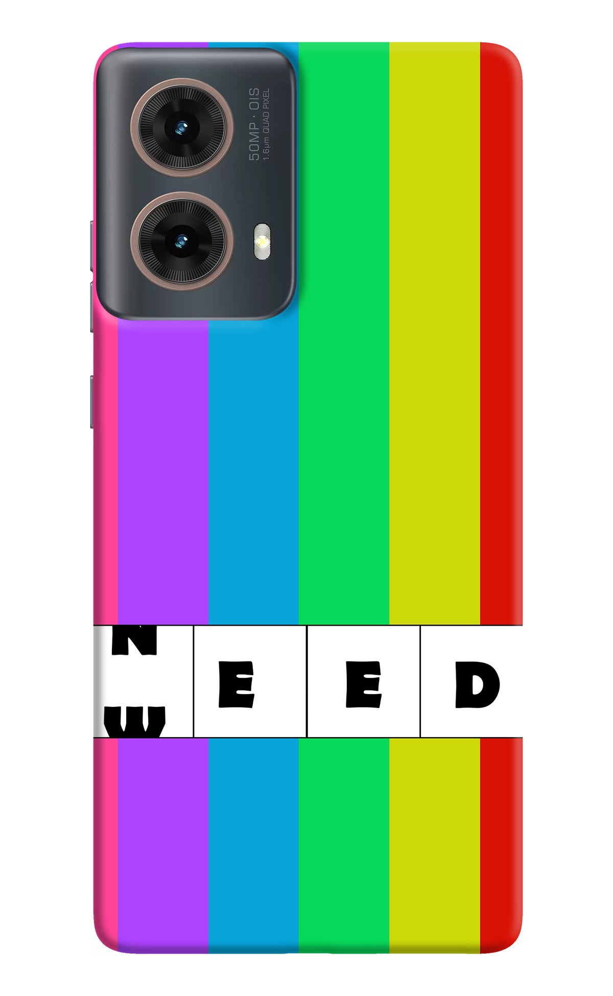 Need Weed Motorola G85 Back Cover