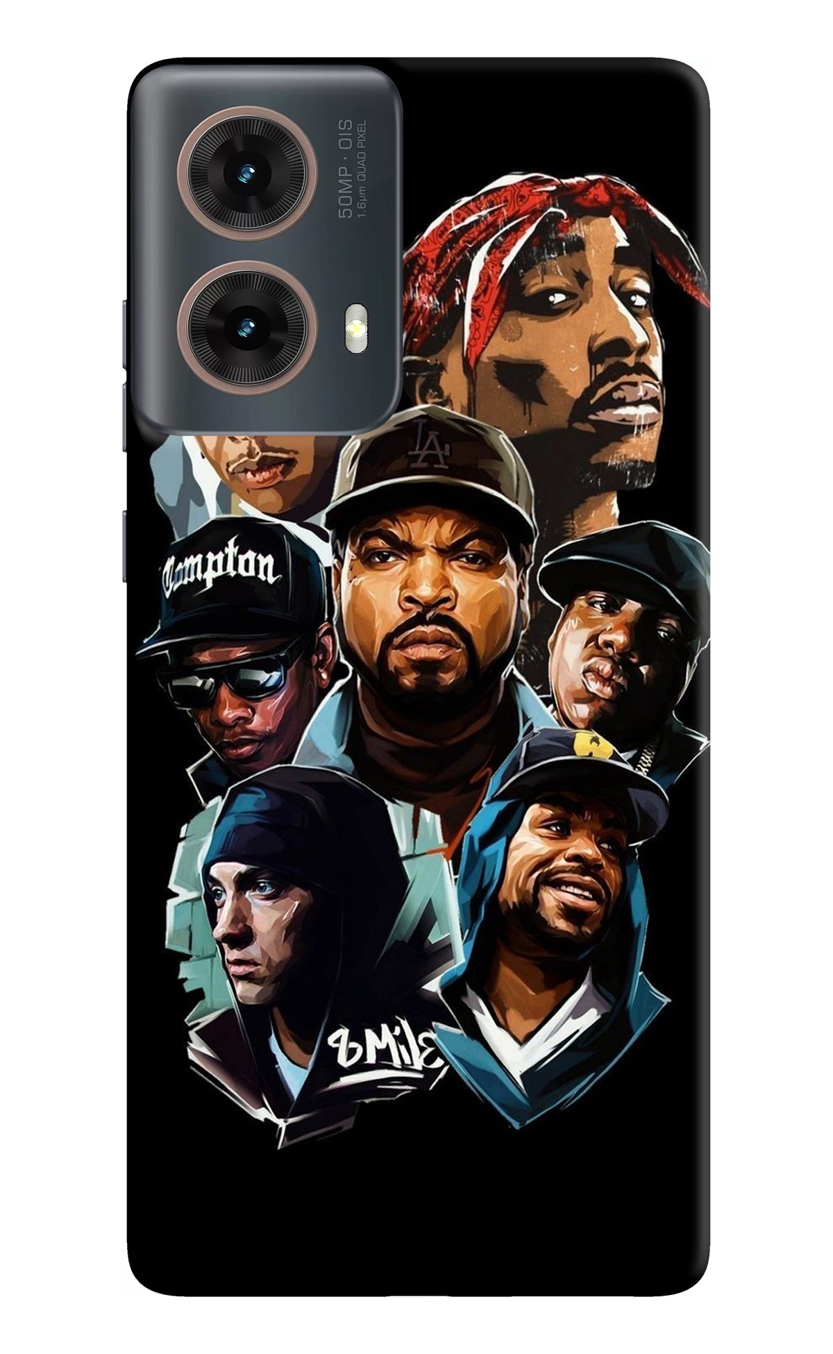 Rappers Motorola G85 Back Cover