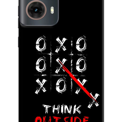 Think out of the BOX Motorola G85 Hard Case Back Cover by Casekaro
