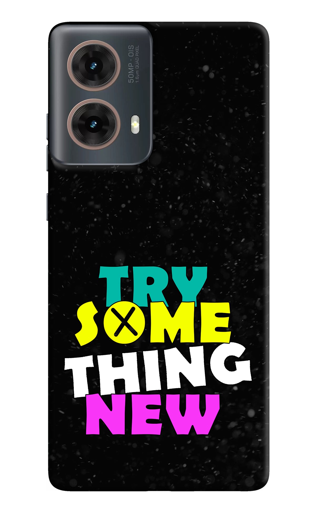 Try Something New Motorola G85 Back Cover