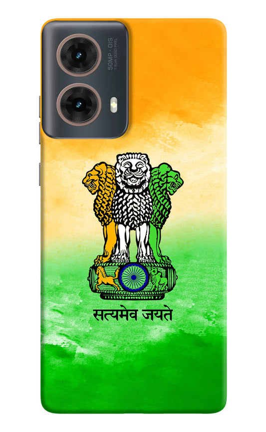 Satyamev Jayate Flag Motorola G85 Hard Case Back Cover by Casekaro