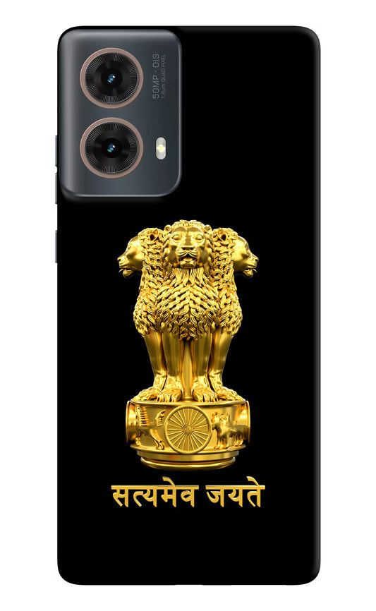 Satyamev Jayate Golden Motorola G85 Back Cover