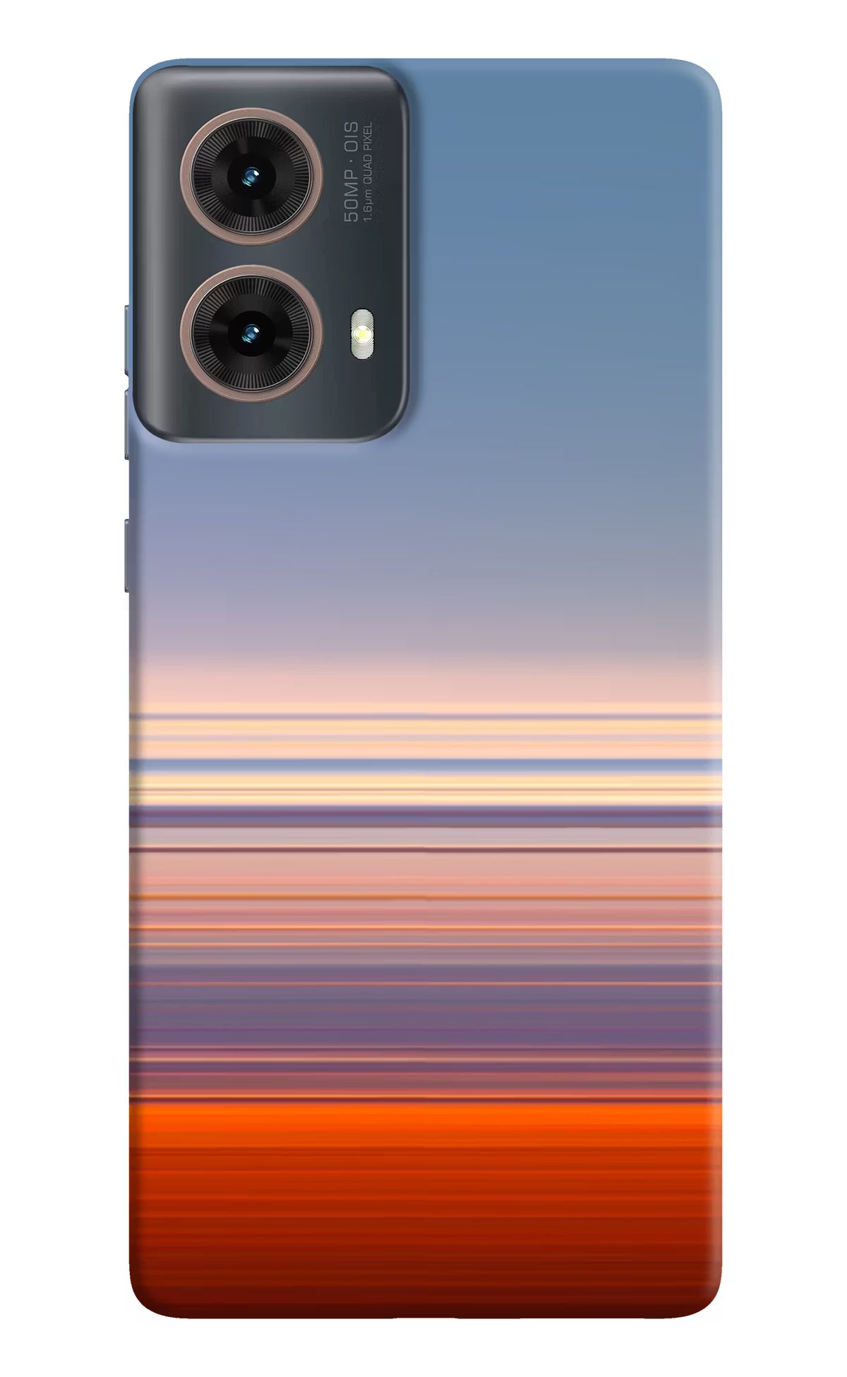 Morning Colors Motorola G85 Hard Case Back Cover by Casekaro