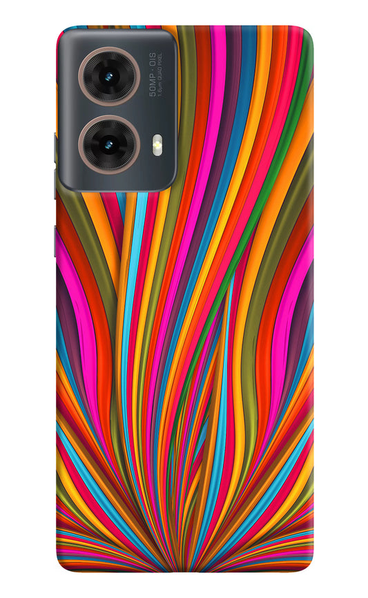 Trippy Wavy Motorola G85 Back Cover